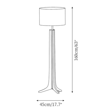 Forma Floor Lamp — Dimension drawings 1