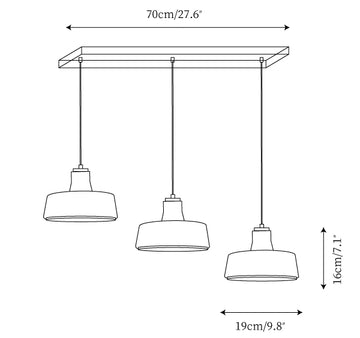 Alain Pendant Lamp — Dimension drawings 4
