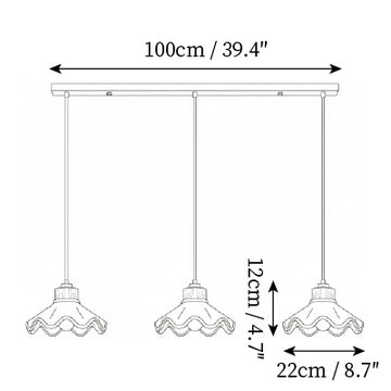 Arenal Pendant Light — Dimension drawings 4