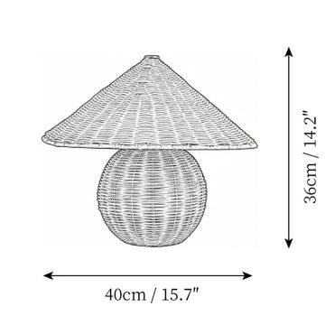 Bobine Table Lamp — Dimension drawings 1