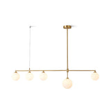 Lustre Brass Globe