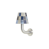 Division Mosaic Glass Wall Sconce