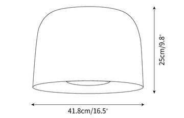 Plafonnier Djembe — Plans de dimensions 3