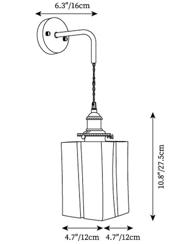 Applique in Vetro e Ottone Jewel — Disegni dimensionali 5