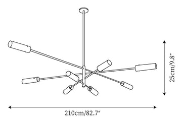Jordy Chandelier — Dimension drawings 2