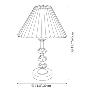Lenny Table Lamp — Dimension drawings 1