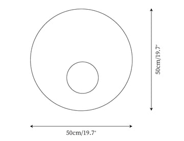 Melesa Wall Lamp — Dimension drawings 1