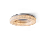Melora Alabaster Semi-Flush Mount
