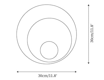 Applique Murale Metamorphosis — Plans de dimensions 1