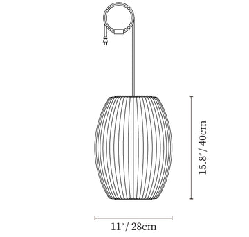 Lampade Sospese Nelson Bubble Swag — Disegni dimensionali 1