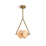 Oyster Alabaster Pendant Light