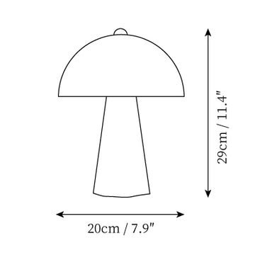 Pierre Table Light — Dimension drawings 1