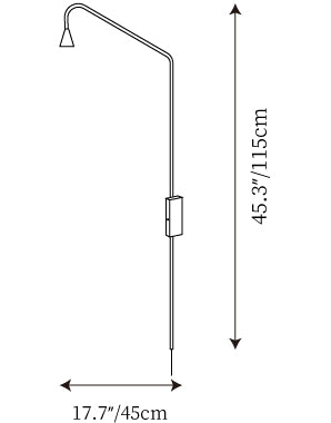 Svarna Wall Lamp — Dimension drawings 1