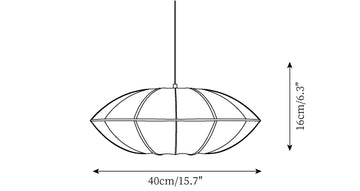 Suspension Bombori — Plans de dimensions 2