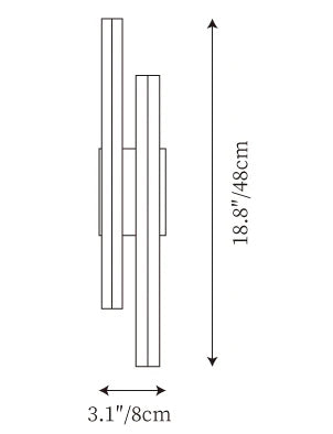 Fallon Wall Lamp — Dimension drawings 1