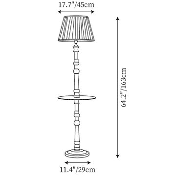 Moonshine Floor Lamp — Dimension drawings 1