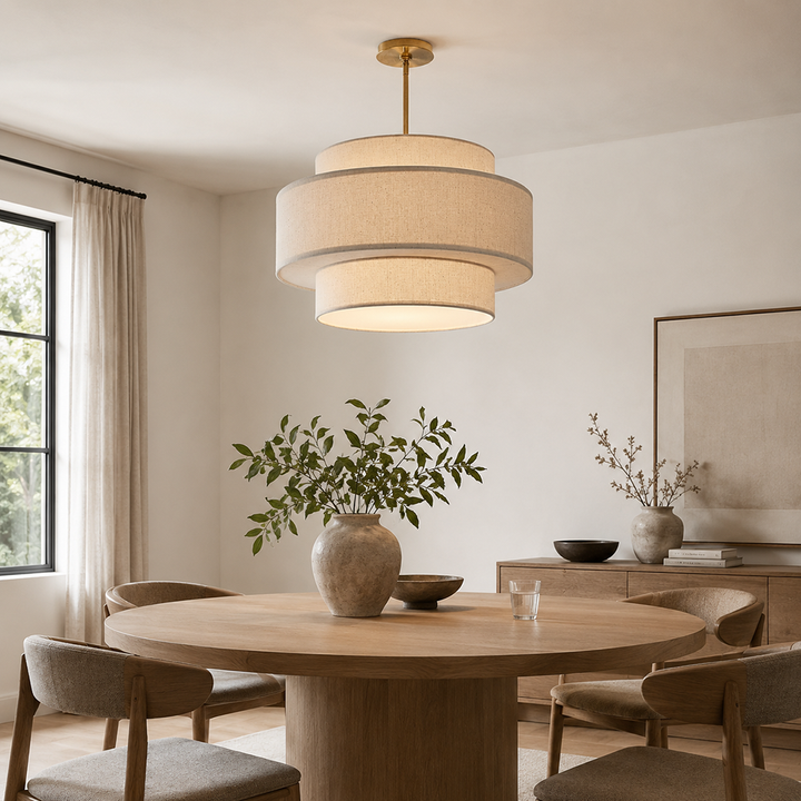 Neutral pendant lights