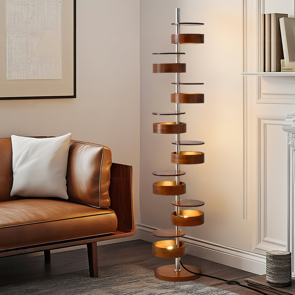 Cylindrical Flow Floor Lamp – detail 2