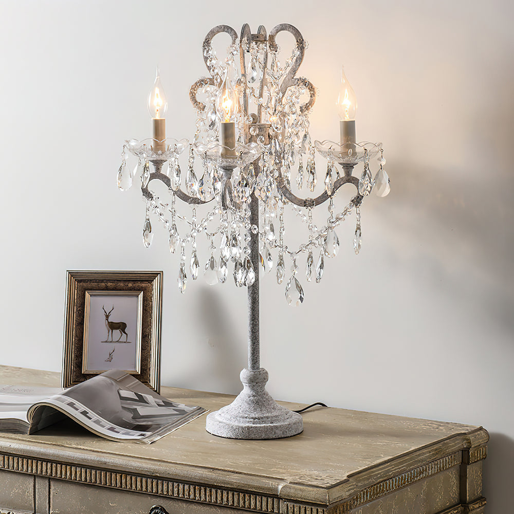Abigail Crystal Table Lamp – detail 2