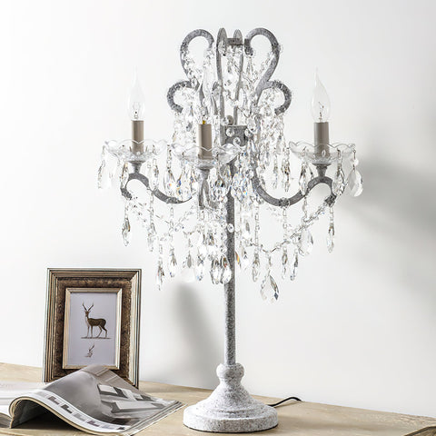 Abigail Crystal Table Lamp – detail 3