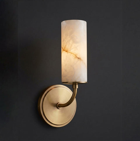 Adrienne Alabaster Wall Sconce