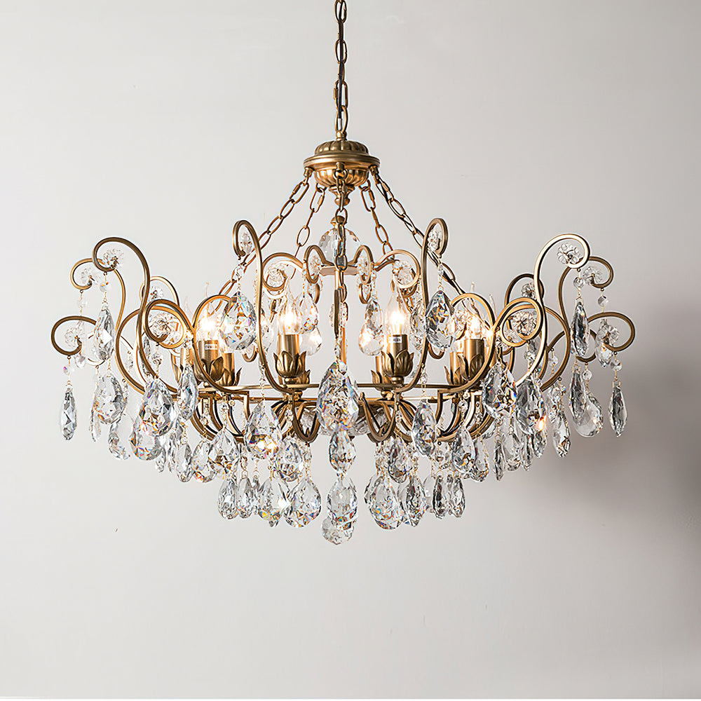 Aeliana Crystal Chandelier – detail 2