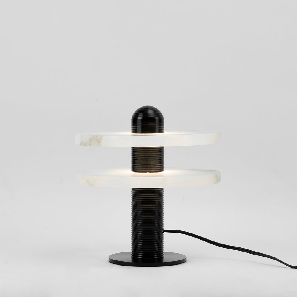Alabaster Planes Table Lamp – detail 2