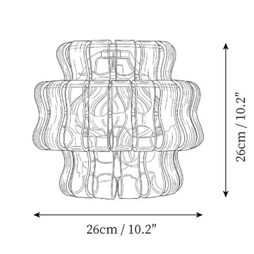Applique Albano — Disegni dimensionali 1