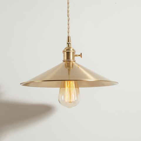Alberta Brass Pendant Light – detail 13