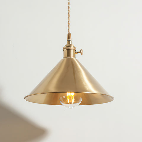 Alberta Brass Pendant Light – detail 7