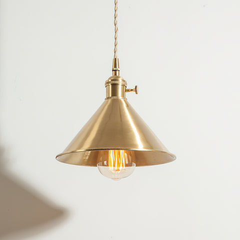 Alberta Brass Pendant Light – detail 8
