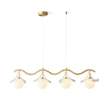 Lustre long Allanie Ginkgo