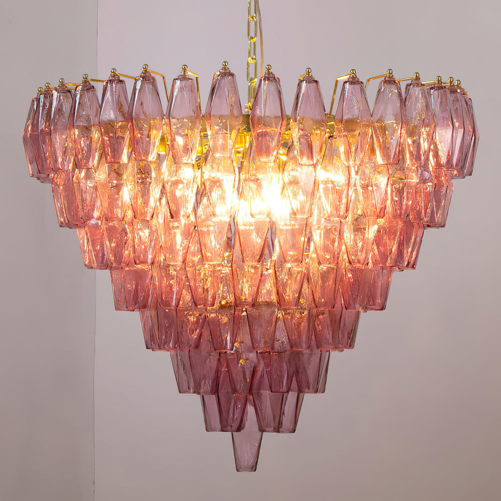 Ametista Glass Chandelier – detail 2