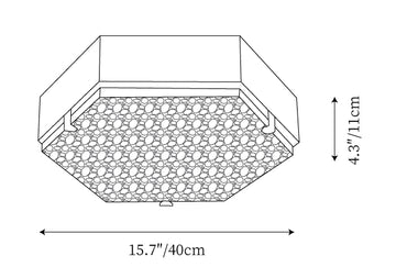 Antheron Ceiling Lamp — Dimension drawings 1