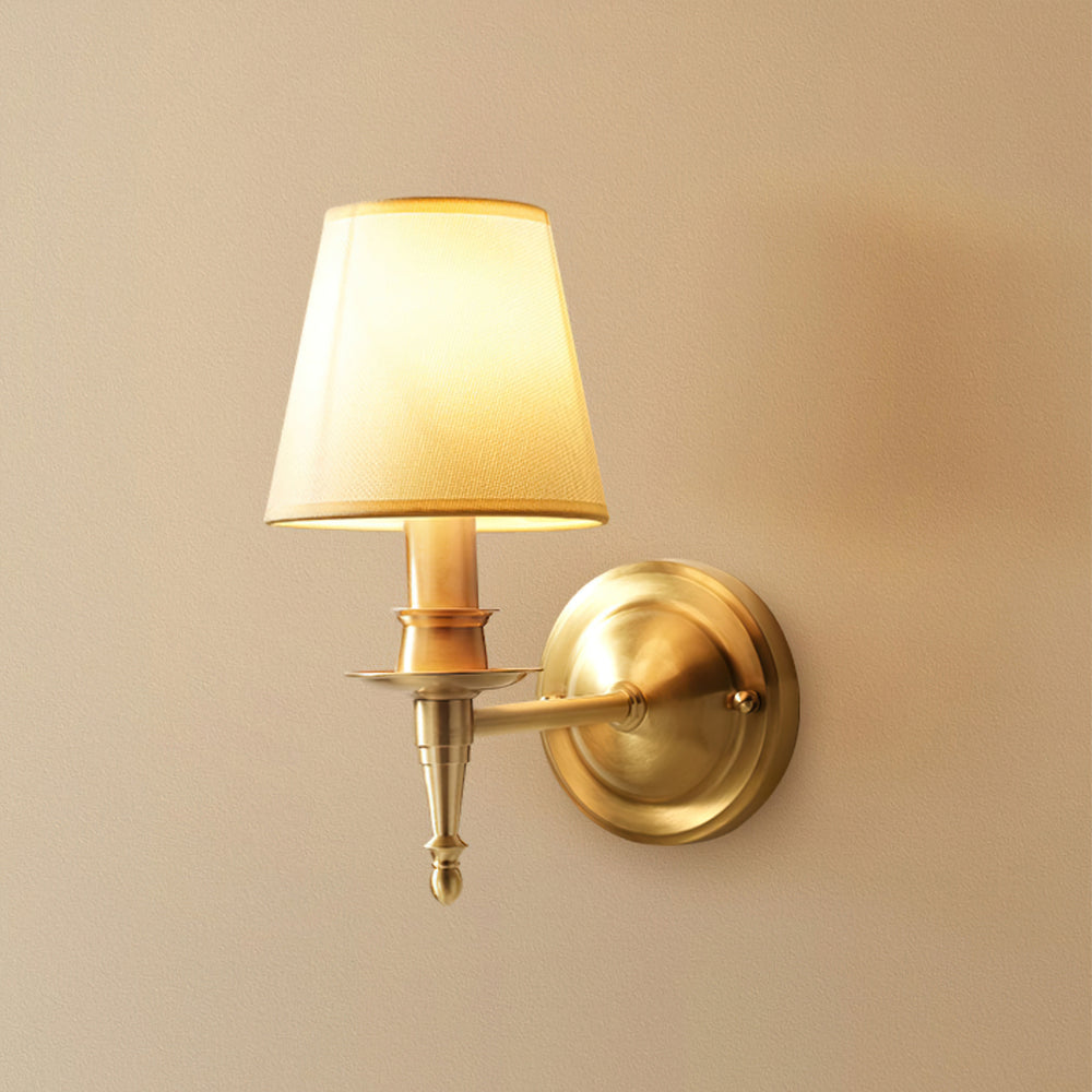Antique Brass Wall Lamp – detail 2