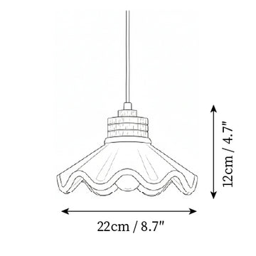 Arenal Pendant Light — Dimension drawings 1