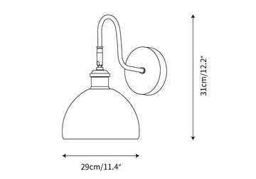 Arren Wall Lamp — Dimension drawings 1