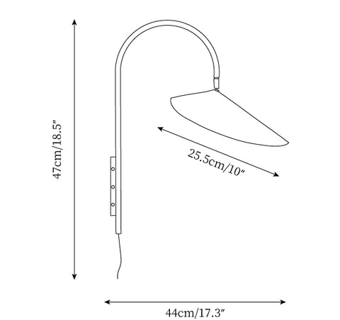 L 10″ x W 17.3″ x H 18.5″