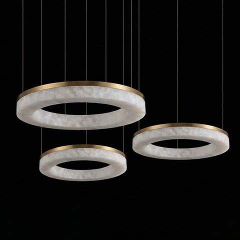 Lampadario Camisa in Alabastro