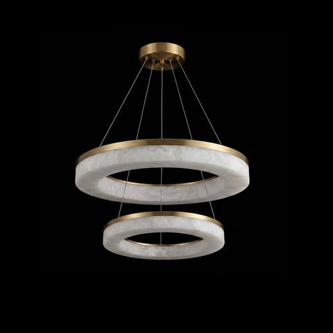 Lampadario Camisa in Alabastro