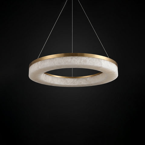 Lampadario Camisa in Alabastro