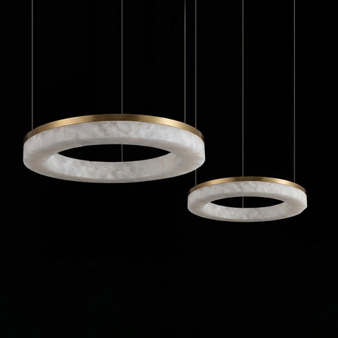 Lampadario Camisa in Alabastro