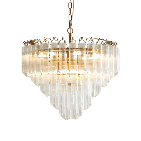 Astoria Waterfall Glass Chandelier – detail 10