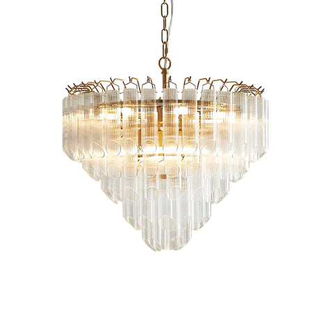 Astoria Waterfall Glass Chandelier – detail 11