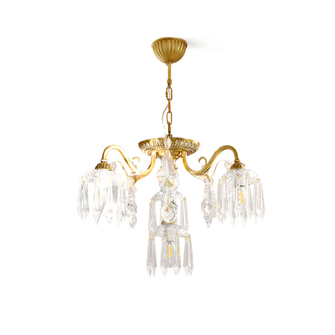 Astrid Droplet Glass Chandelier