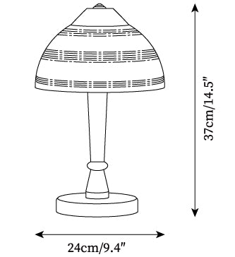 Athena Table Lamp — Dimension drawings 1