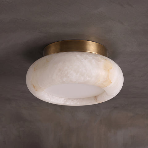 Atienza Alabaster Flush Mount Ceiling Light