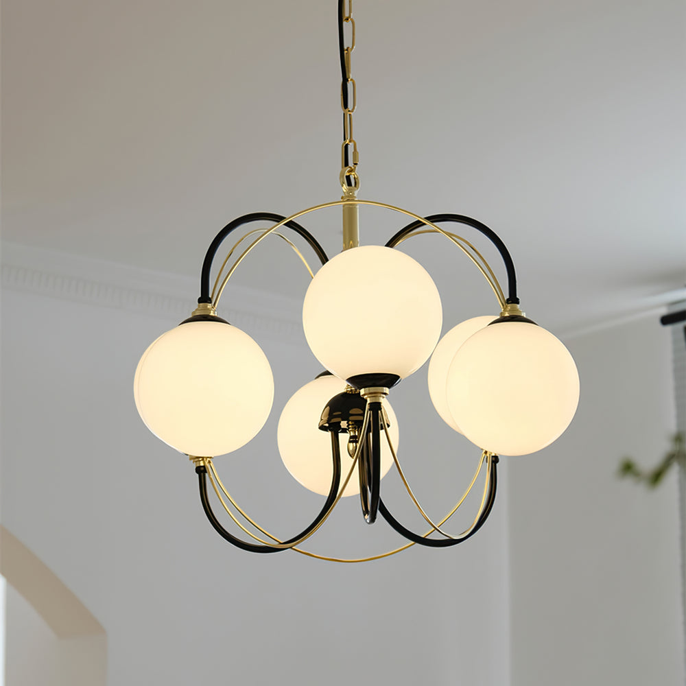 Atomic Orbit Chandelier – detail 2