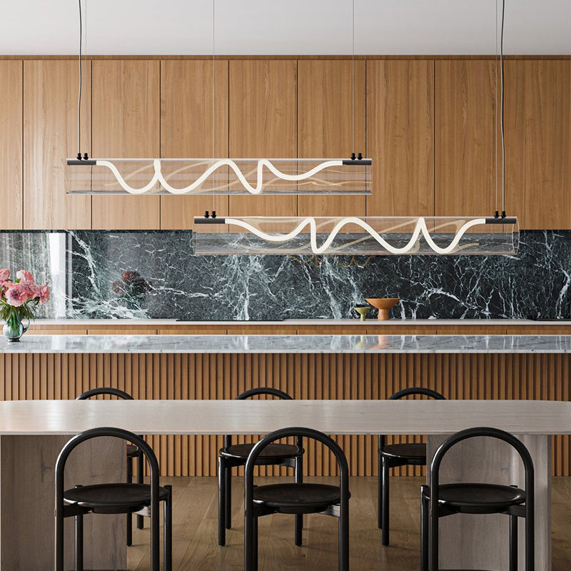 Attalea Linear Chandelier – detail 2