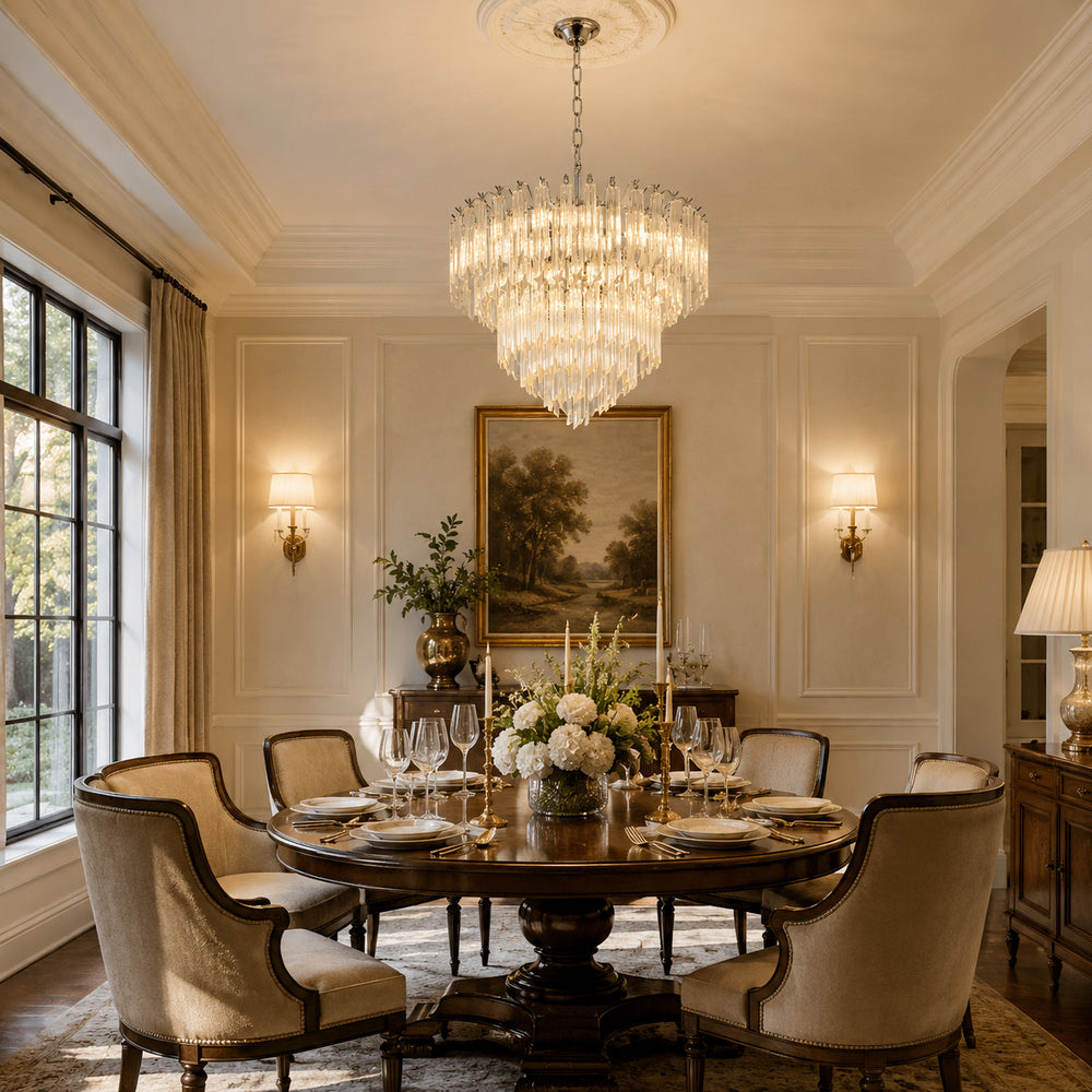 Aurelia Glass Chandelier – detail 2